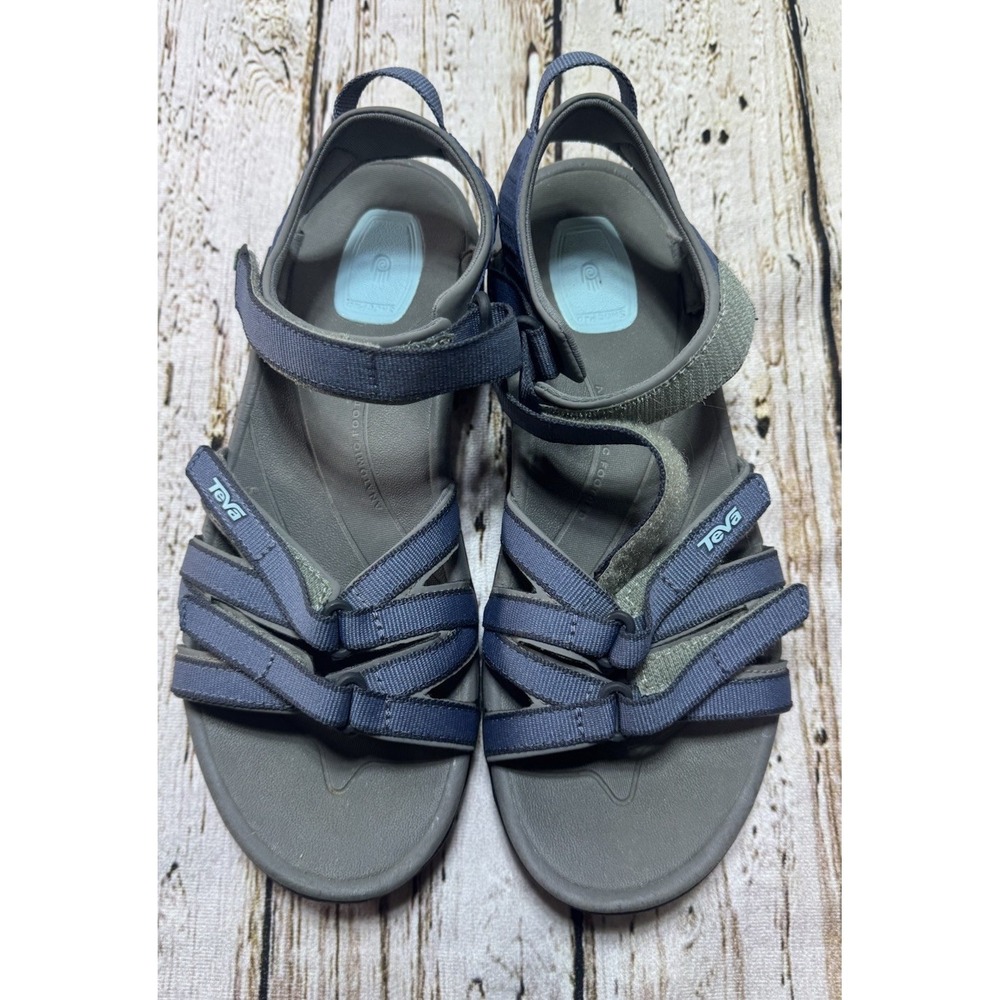 Teva "Tirra " Hiking Sandals Women's Size 9 Navy Blue Style #4266
